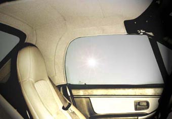 Innenverdeck im Roadster